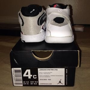 Jordan 8 retro toddler 4c
