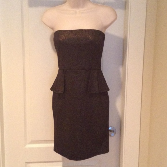 Twik (Simons in Montreal) Dresses & Skirts - HOT black dress-NWOT