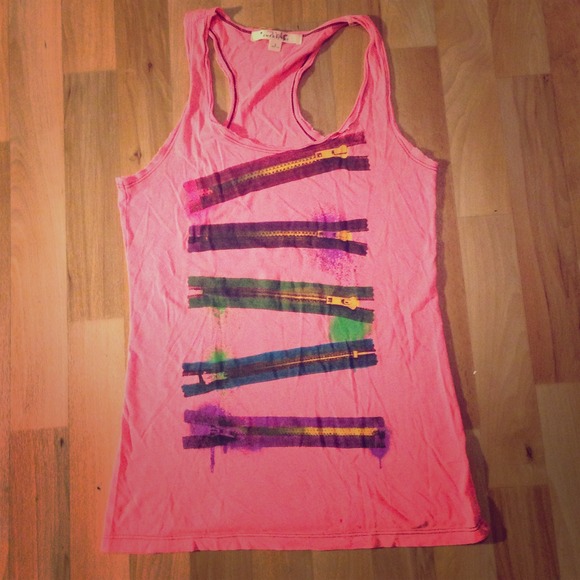 Forever 21 zipper tank top