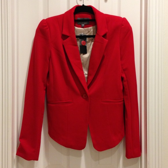 SOLD! NWT Tinley Road Red Bleecker Blazer - Picture 2 of 2