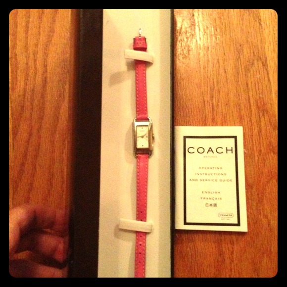 SOLD in bundle***Coach watch