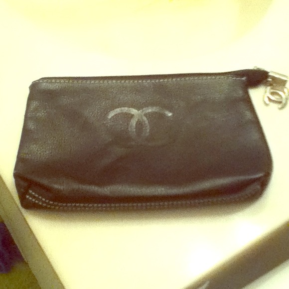 Chanel makeup bag