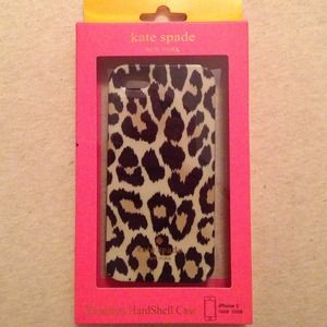 Leopard Kate Spade iPhone 5 case