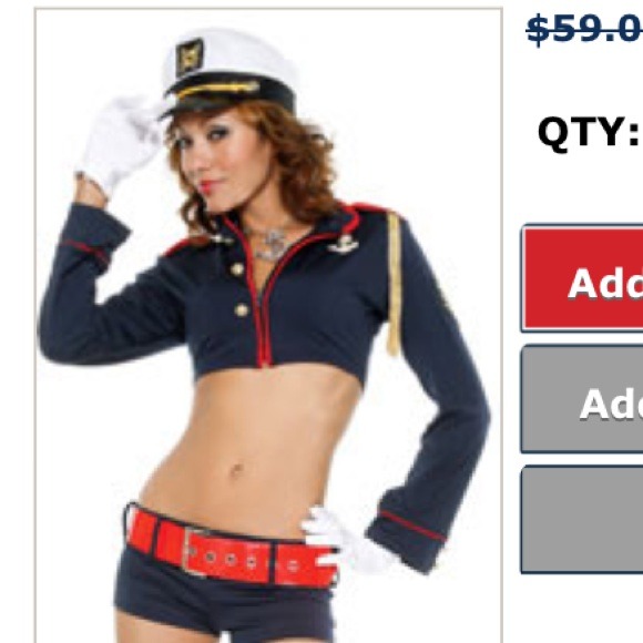 Navy pin-up Costume