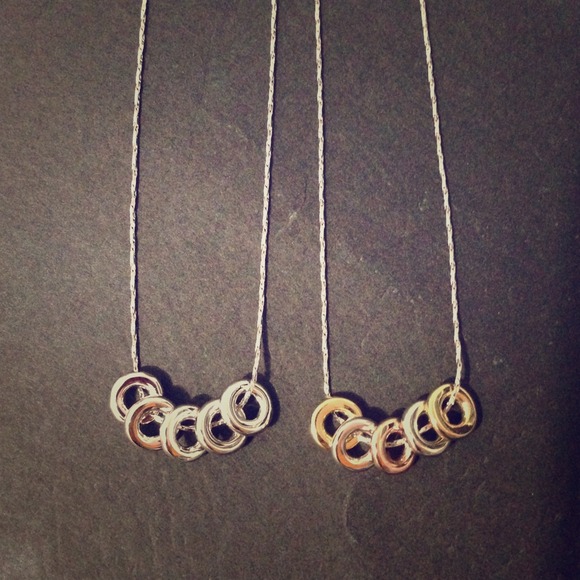 14K rose & white gold plated fashion jewelry - Picture 1 of 4
