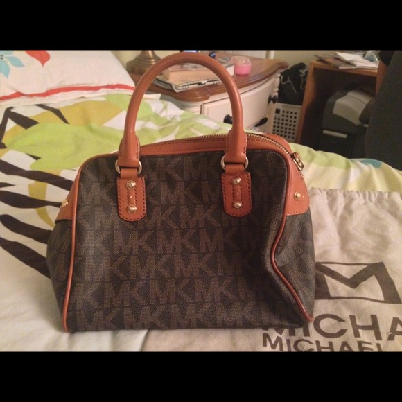 Michael by Michael Kors Monogram Satchel