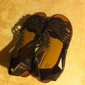 Brown sandals