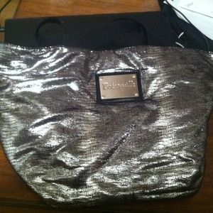 metalic betsy johnson purse!!💕