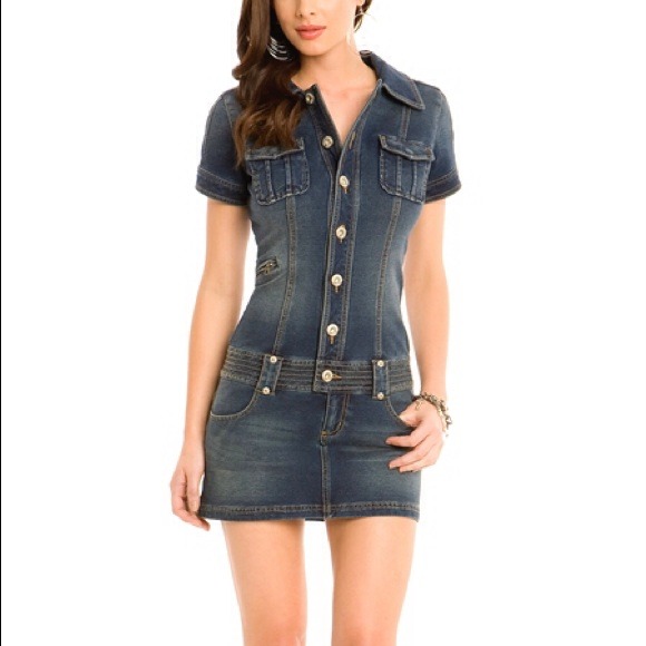 Guess denim dress