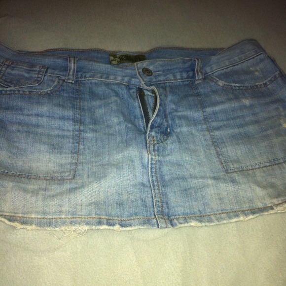 Hollister jean skirt!!!