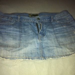 Hollister jean skirt!!!