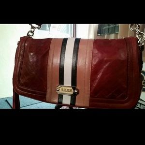LAMB RED GORGEOUS OVER THE SHOULDER BAG
