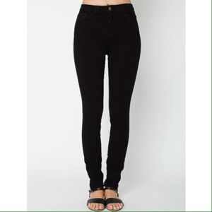 AA High Waist Side Zipper Pant