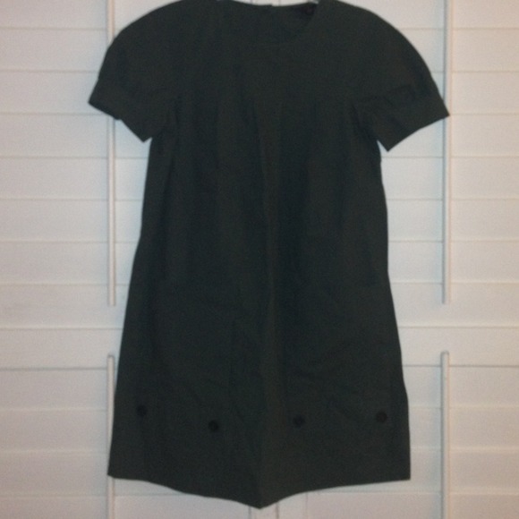 Dark green Theory dress