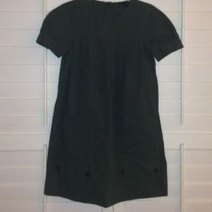 Dark green Theory dress