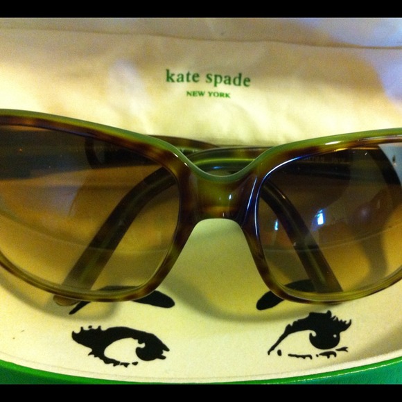 Square Sunglasses by Kate Spade main image 2