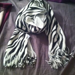 zebra scarf