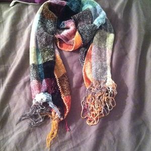 multi colord scarf