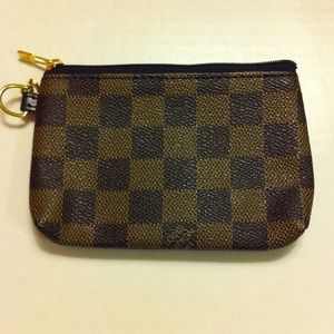 Damier Azur designer coin purse