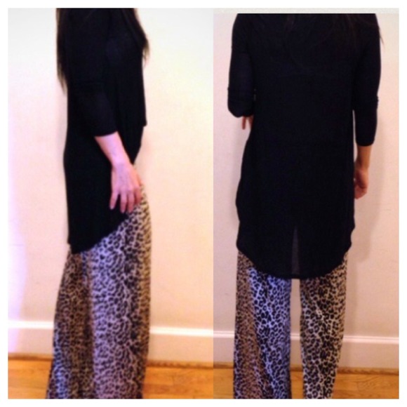 Fall light knit high low top - Picture 4 of 4