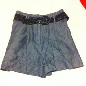High waisted shorts