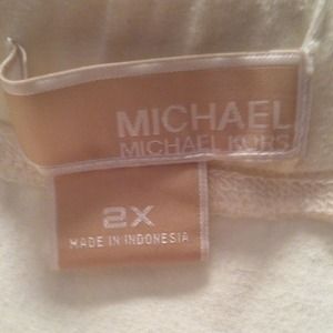 ⤵️Reduced ⤵️ Michael Kors white cotton skirt