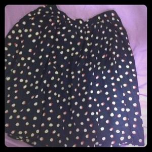 Polka dot skirt