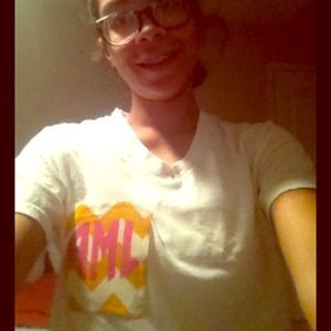 Custom made monogram t shirt.