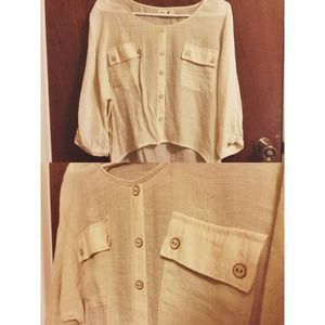 Loose fitting cotton top!