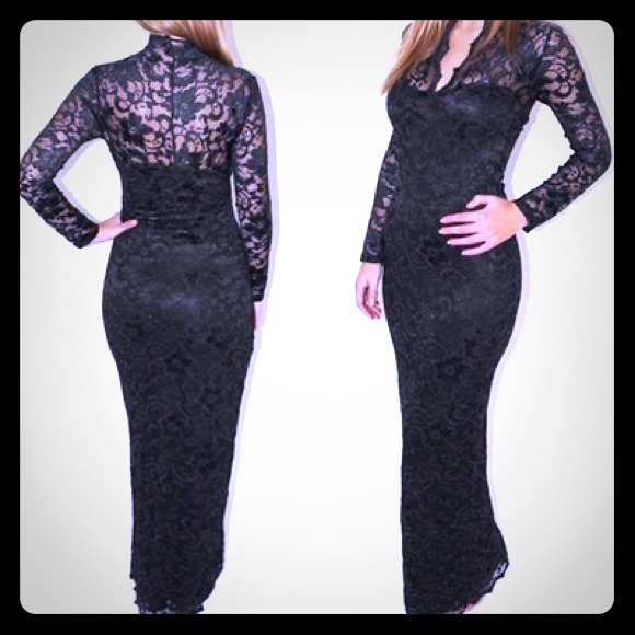 🚫SOLD🚫Black evening dress - Picture 1 of 4