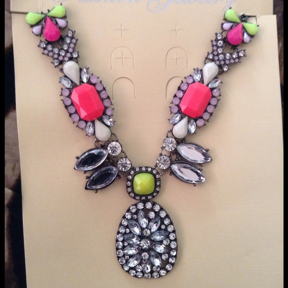 Neon Statement Necklace