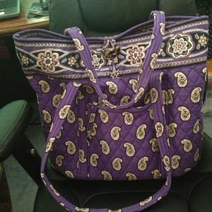 Vera Bradley Get Carried Away large Tote.