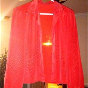 Silky button up top!