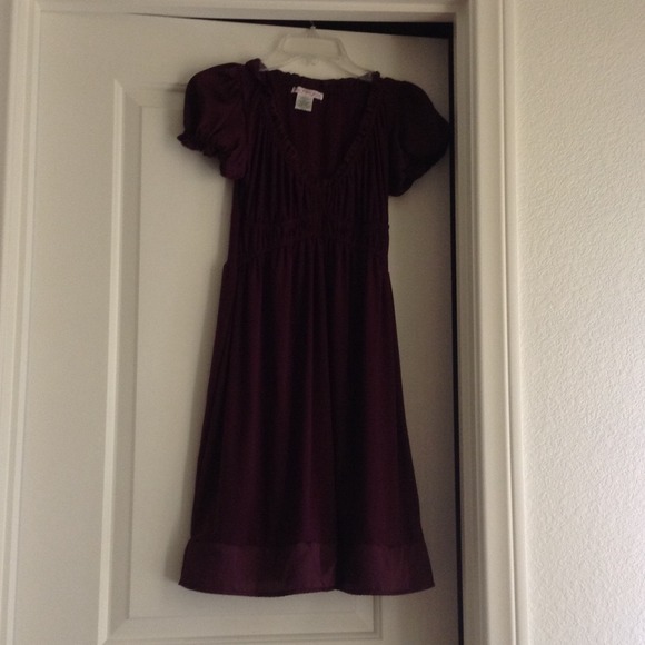 NWOT plum dress