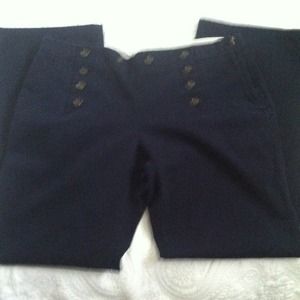 J.Crew navy pants sailor style size 12