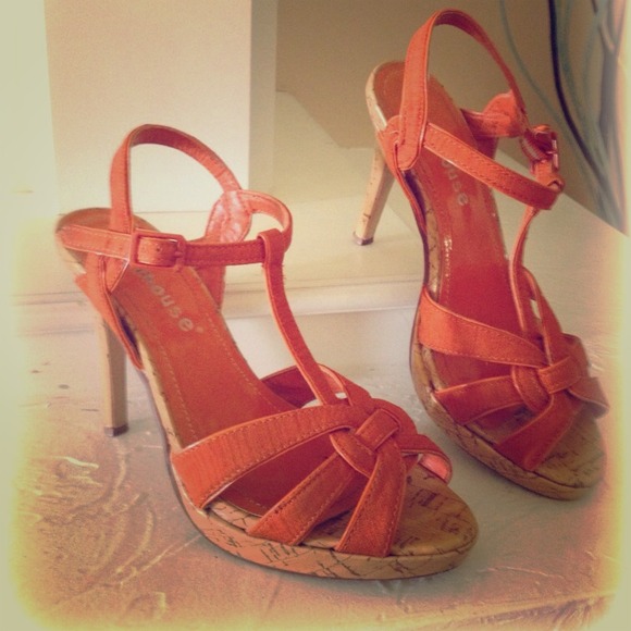 Foxy Orange Sandals