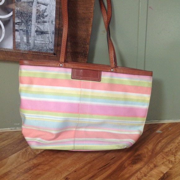Coach purse traded
