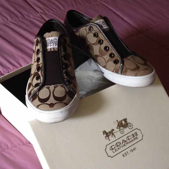Coach Brown Bev Sneaker