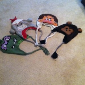 Novelty winter hat bundle