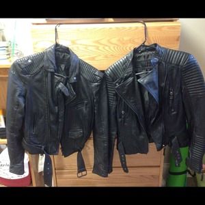 Zara leather Moto jackets. Each for 100