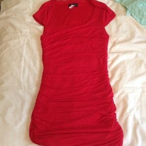 Body C sexy red dress