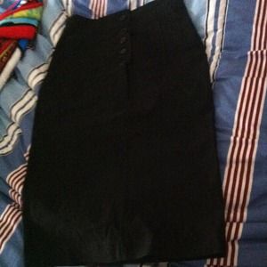 Black and white Pencil skirt