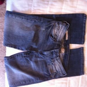 Women's low rise jeans. Decree boot cut