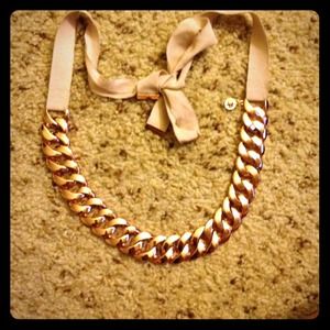 Marc by marc jacobs rose gold chain necklace