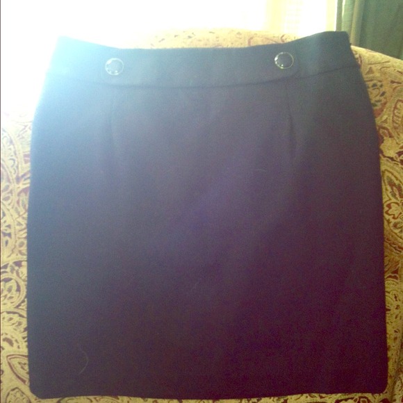 Black pencil skirt.