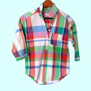 AERIE plaid collared shirt