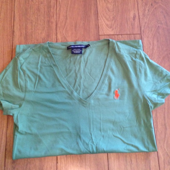 Ralph Lauren Sport green small tee