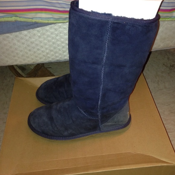 navy uggs tall navy uggs tall