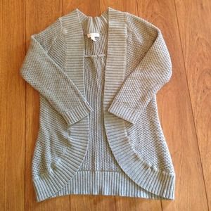 Delia's sweater XS- fits like A small - gray