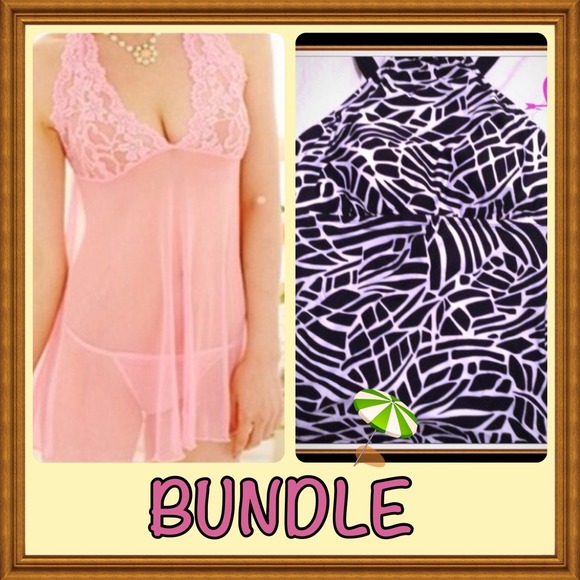 Pink baby doll set.... bundled for dnader